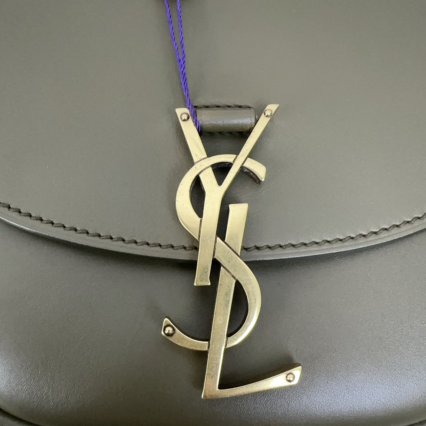 Saint Laurent - Saddle Bag - Leather - Green - (Small)
