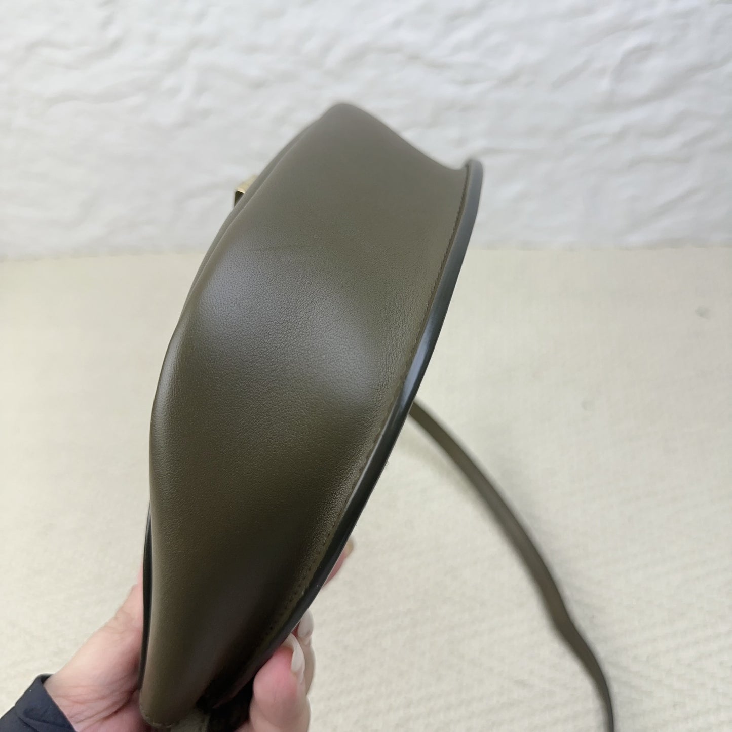 Saint Laurent - Saddle Bag - Leather - Green - (Small)