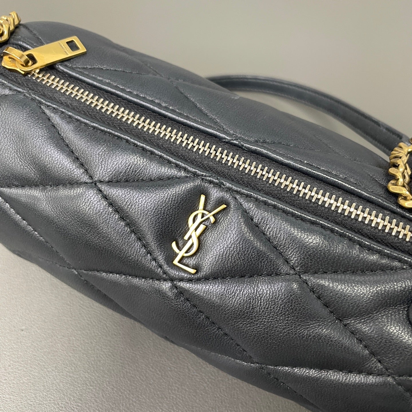Saint Laurent - Sade - Leather - Black - (mini)