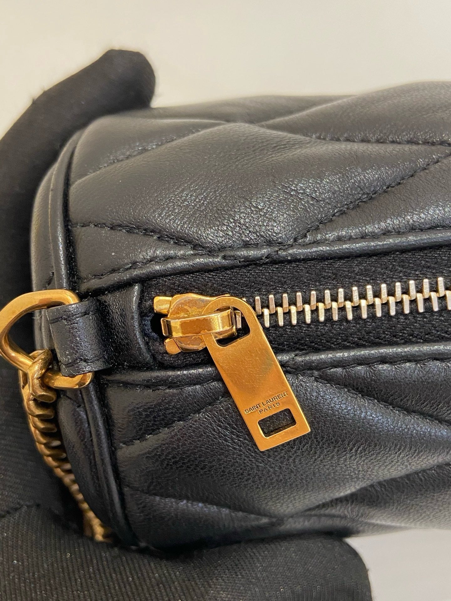 Saint Laurent - Sade - Leather - Black - (Small)