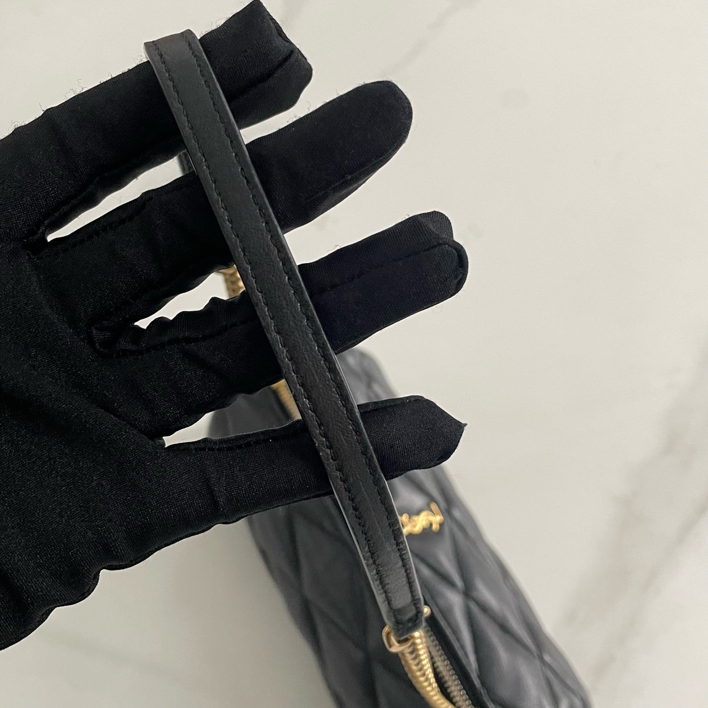 Saint Laurent - Sade - Leather - Black - (small)
