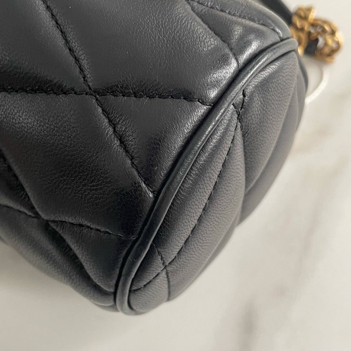 Saint Laurent - Sade - Leather - Black - (small)