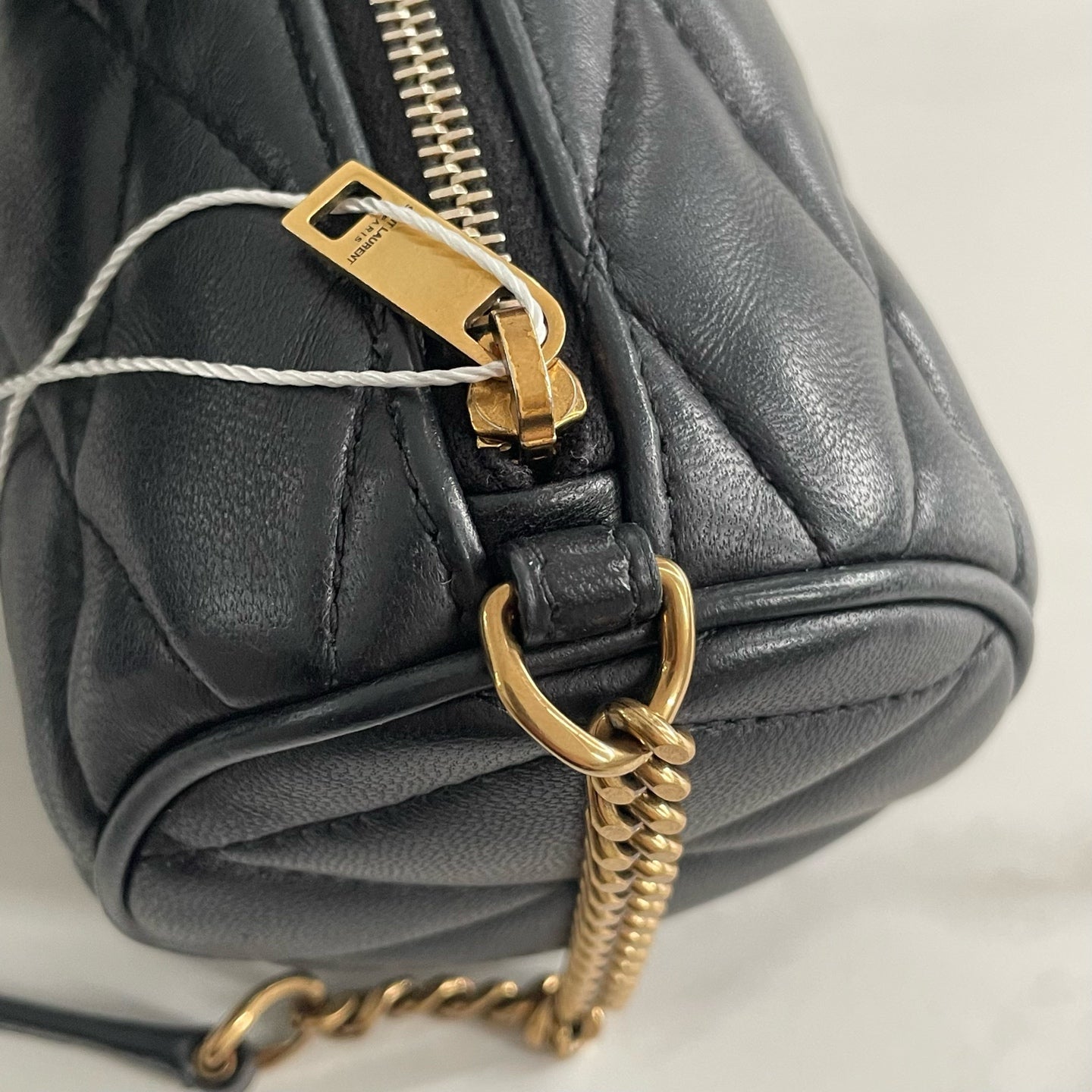 Saint Laurent - Sade - Leather - Black - (small)