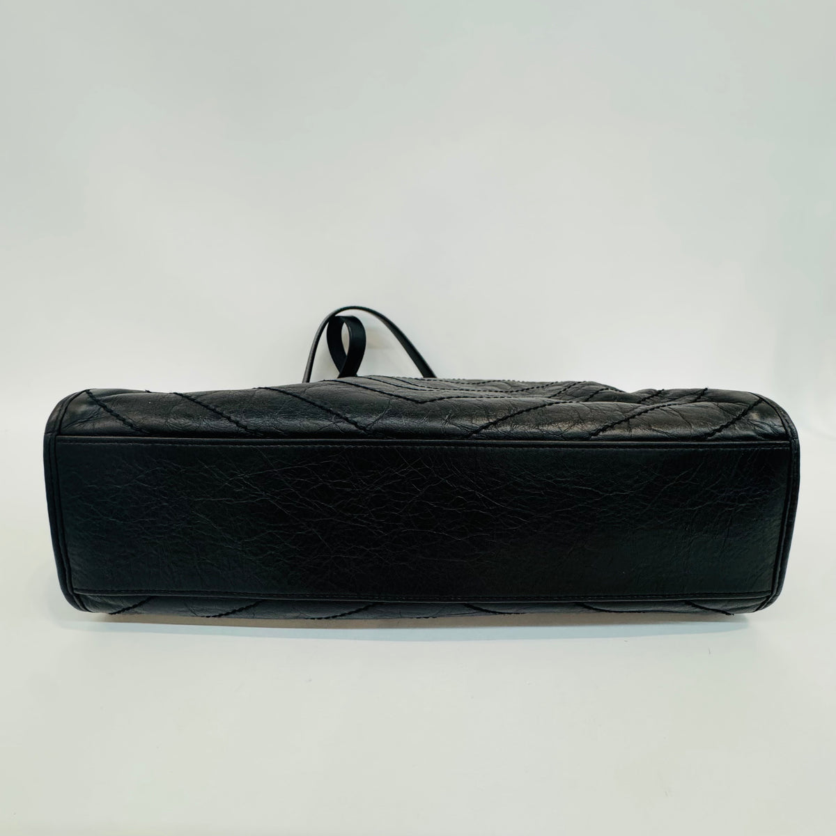 Saint Laurent - Shopping Bag - Leather - Black - (medium)