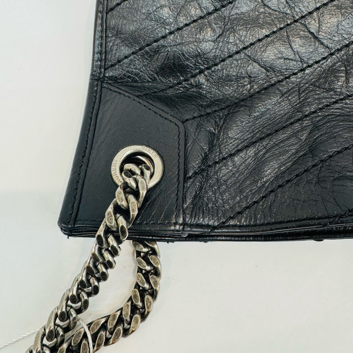 Saint Laurent - Shopping Bag - Leather - Black - (medium)