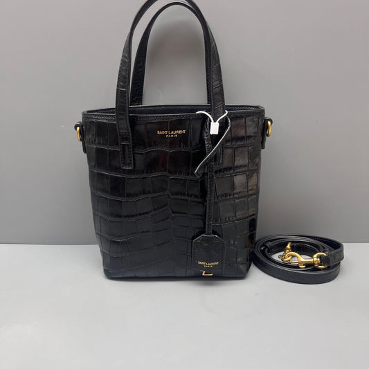 Saint Laurent - Shopping Bag - Leather - Black - (mini)
