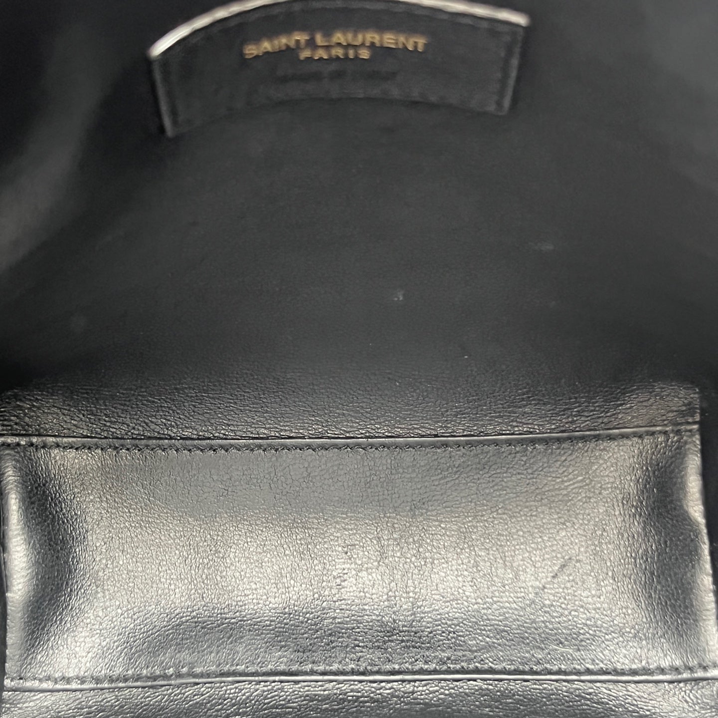 Saint Laurent - Shopping Bag - Leather - Black - (mini)