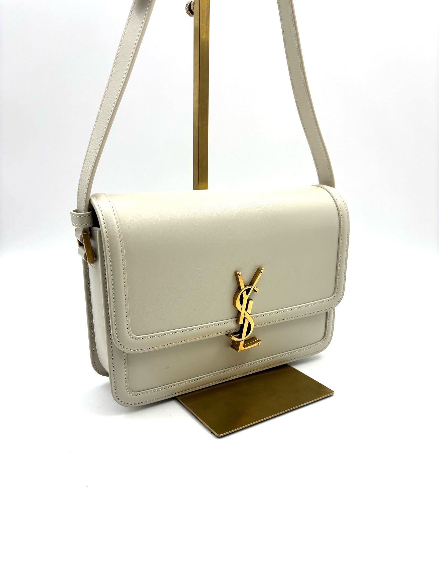 Saint Laurent - SOLFERINO - Leather - White