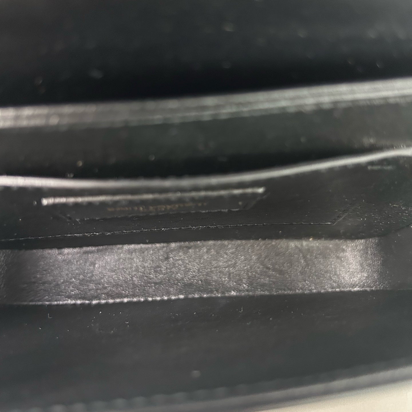 Saint Laurent - Solferino Box - Leather - Black - (small)