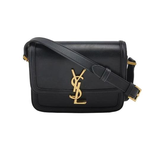 Saint Laurent - Solferino - Calfskin leather - Black - (small)