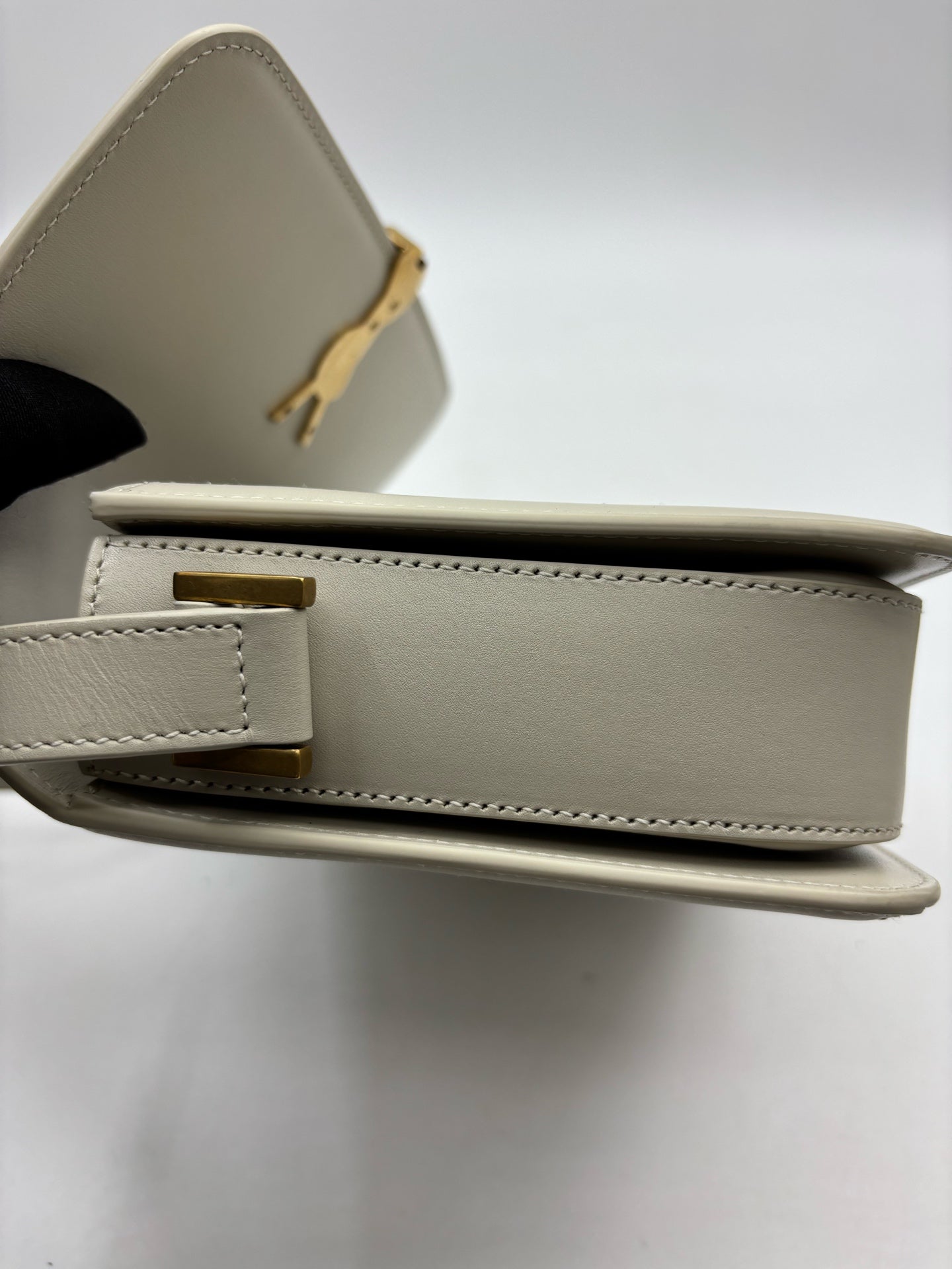 Saint Laurent - Solferino - Leather - Beige - (medium)