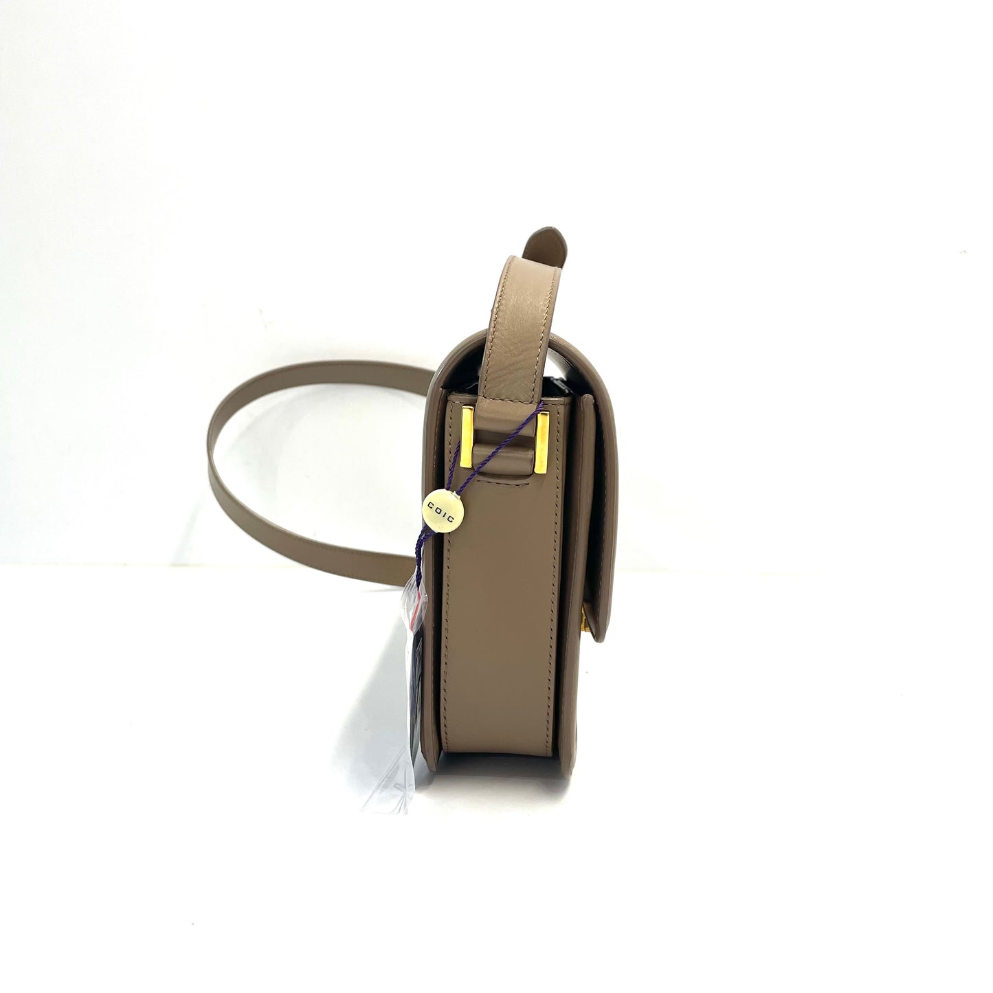 Saint Laurent - Solferino - Leather - Beige - (small)
