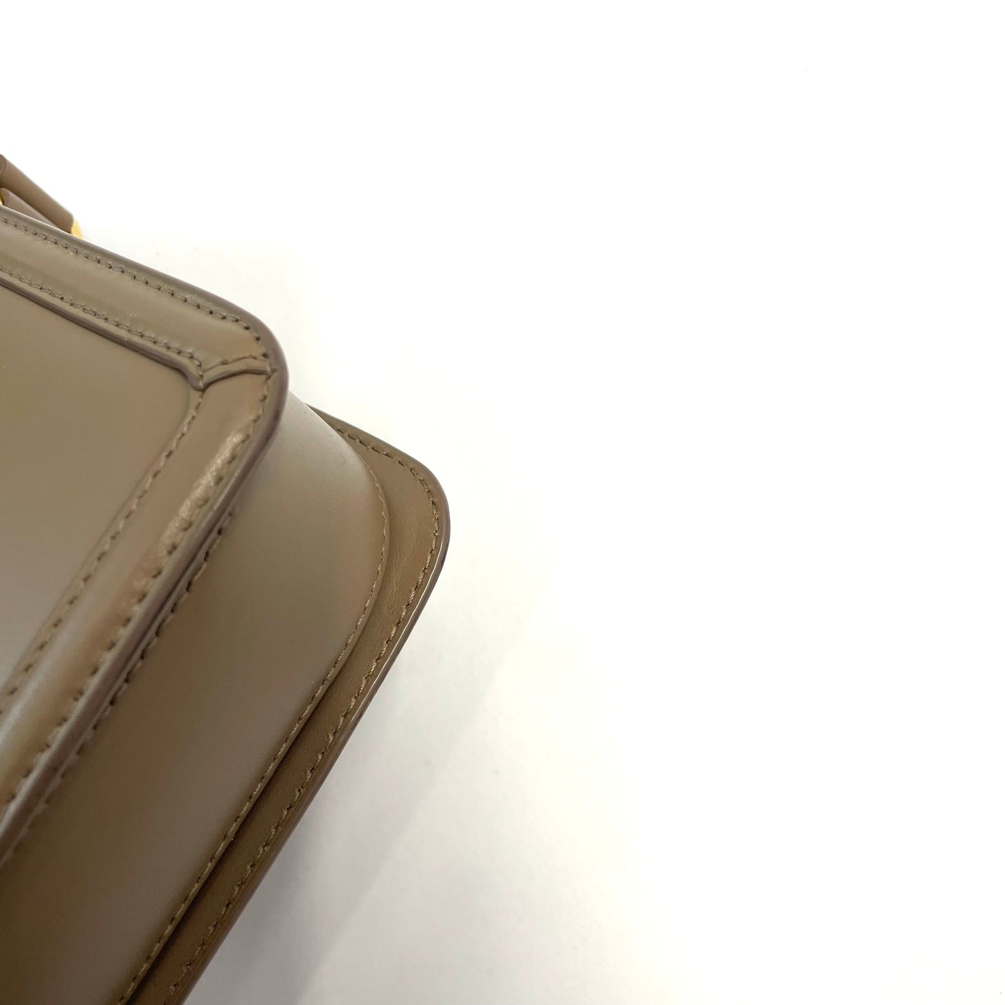 Saint Laurent - Solferino - Leather - Beige - (small)