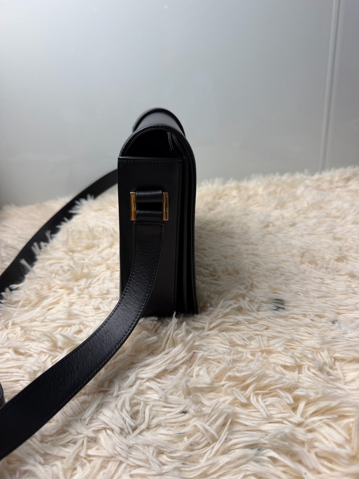 Saint Laurent - Solferino - Leather - Black