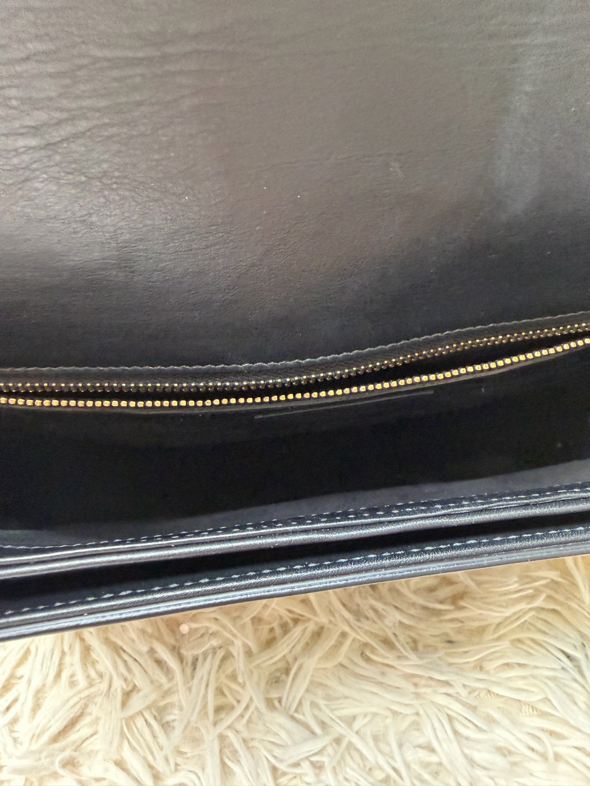 Saint Laurent - Solferino - Leather - Black