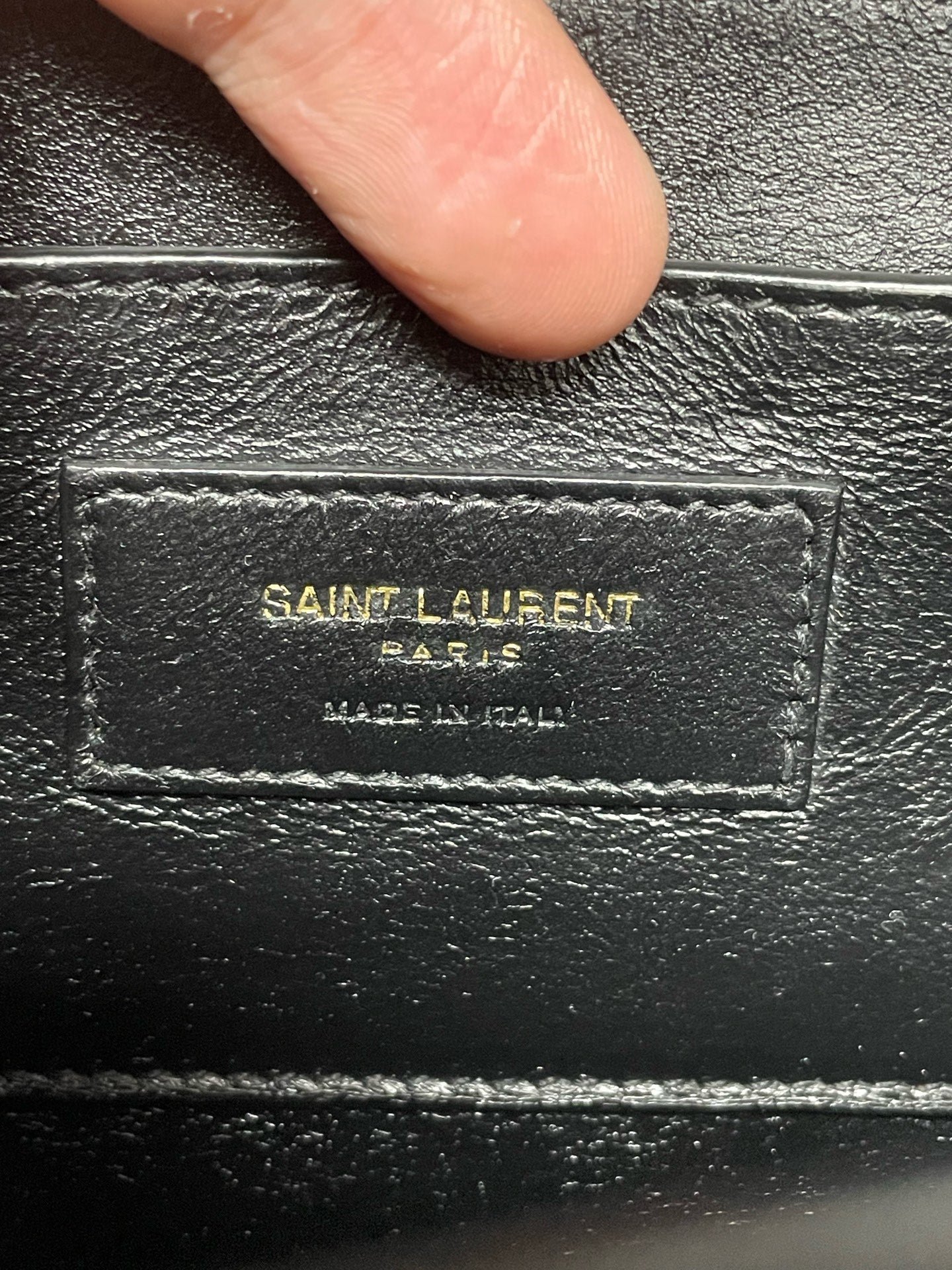 Saint Laurent - Solferino - Leather - Black - (Medium)