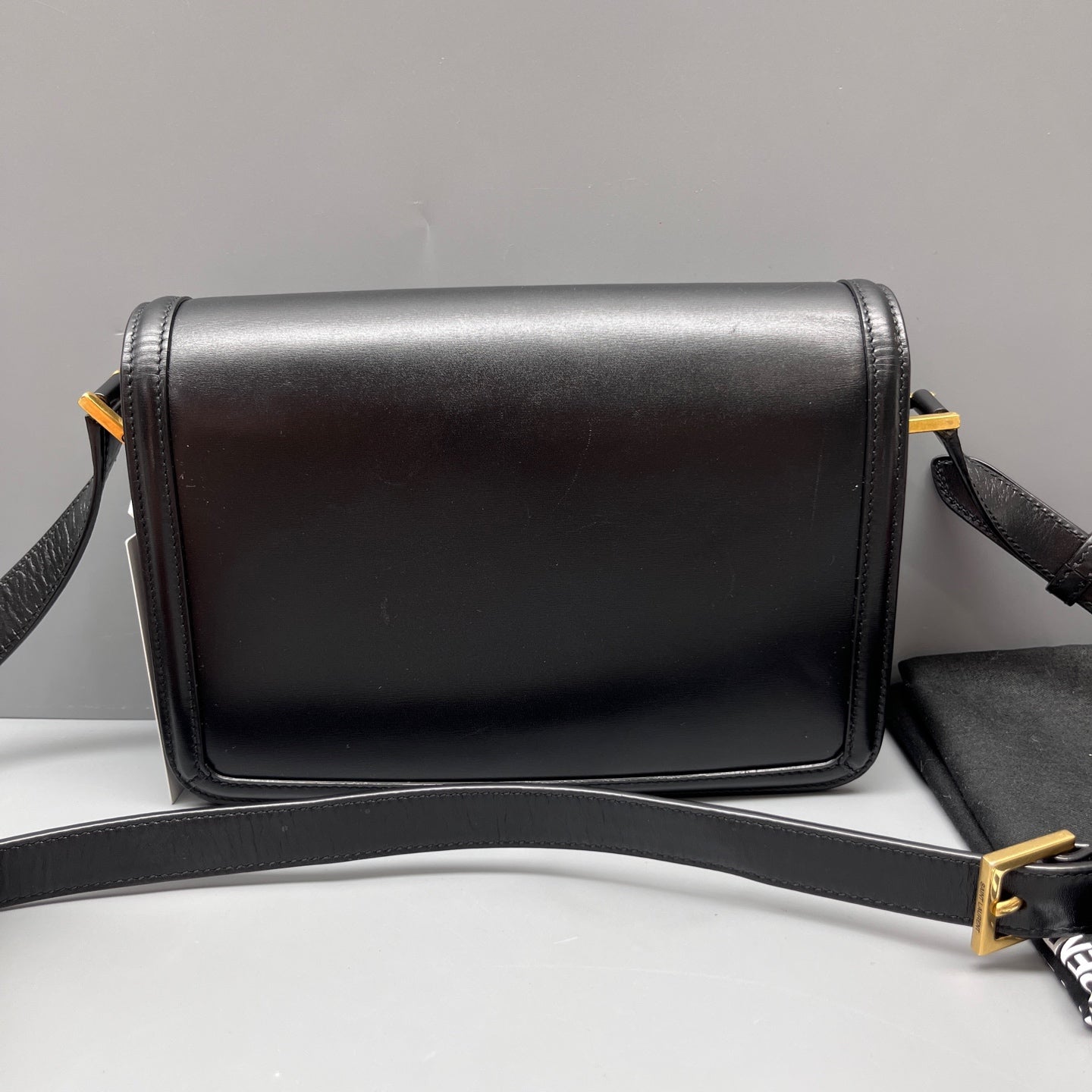 Saint Laurent - Solferino - Leather - Black - (mini)