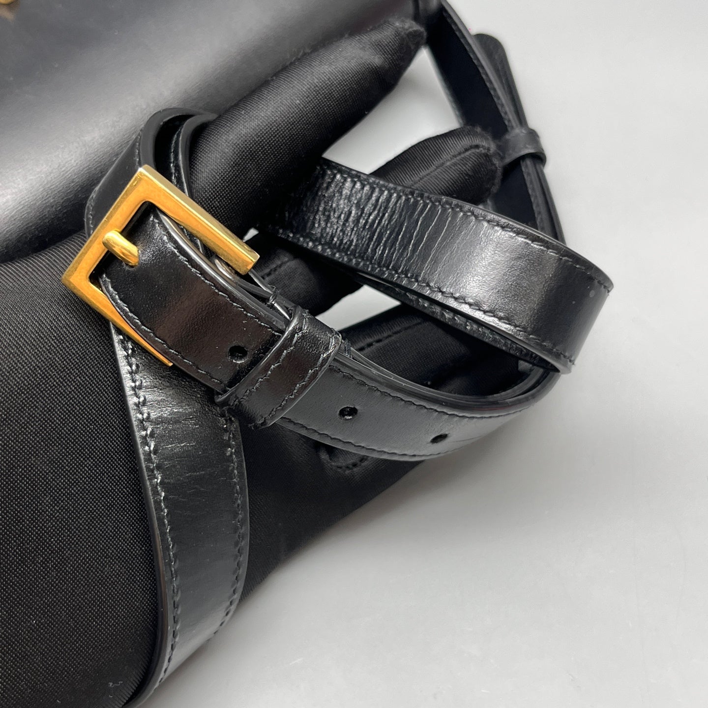 Saint Laurent - Solferino - Leather - Black - (mini)