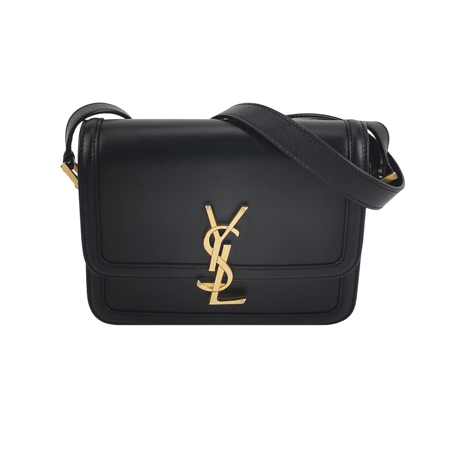 Saint Laurent - Solferino - Leather - Black - (small)