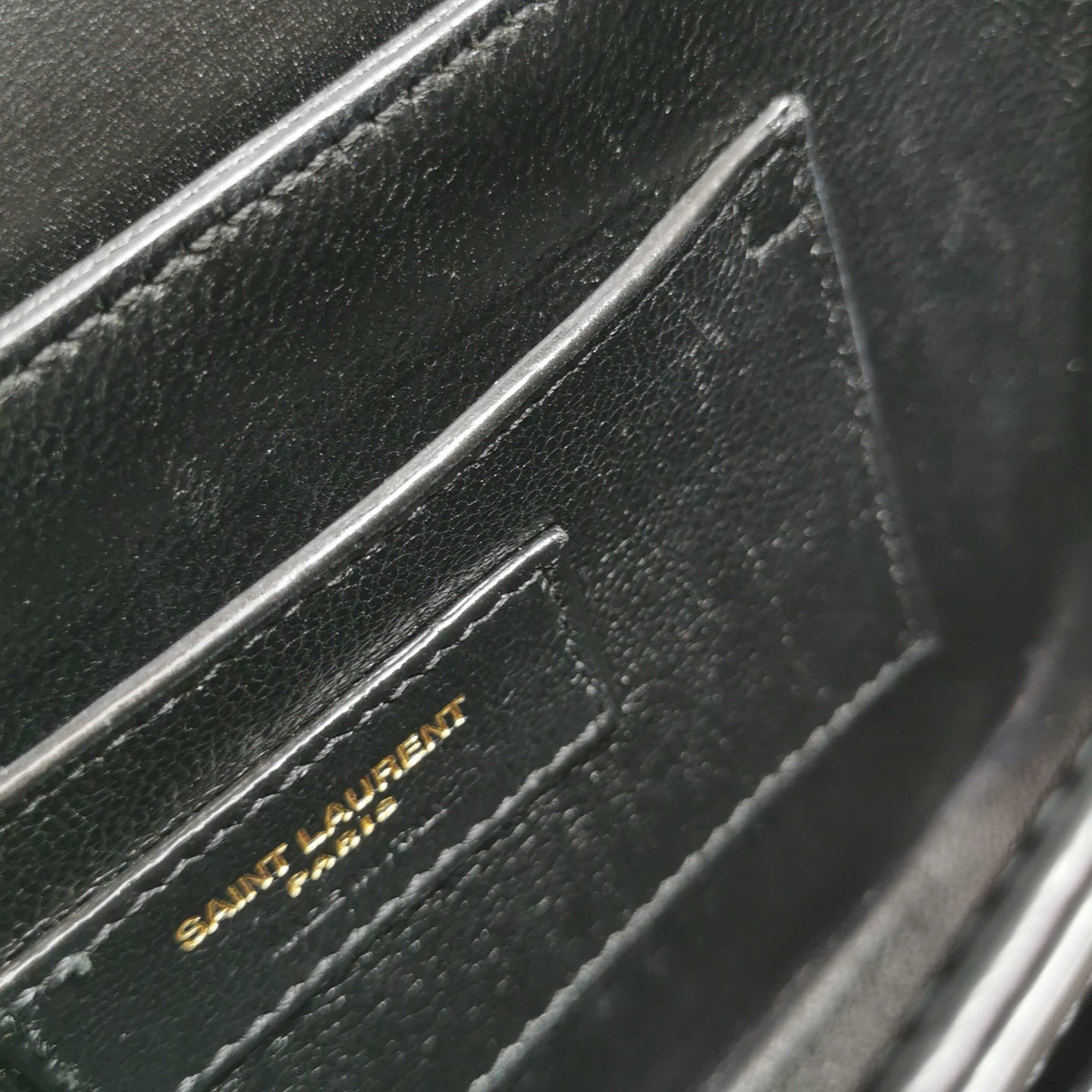 Saint Laurent - Solferino - Leather - Black - (small)