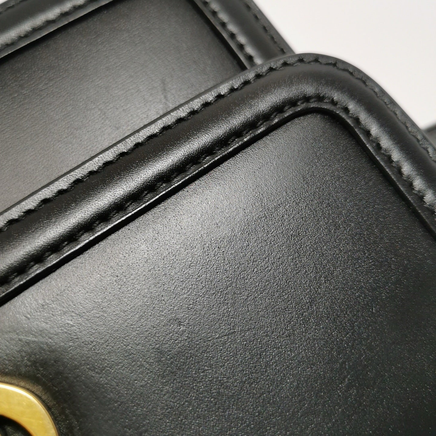Saint Laurent - Solferino - Leather - Black - (small)