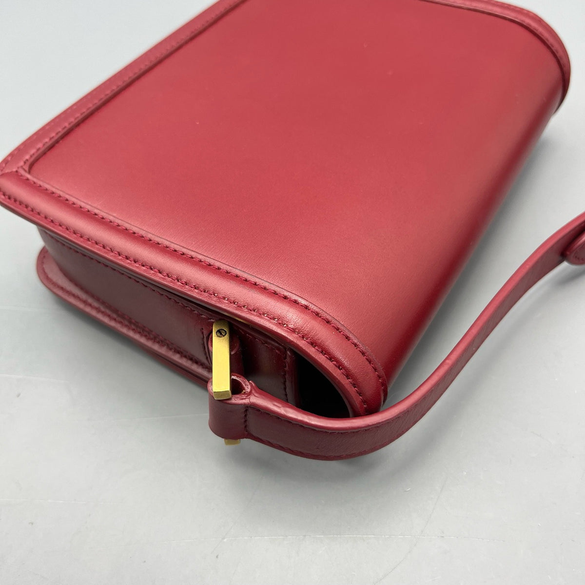 Saint Laurent - Solferino - Leather - Burgundy - (mini)