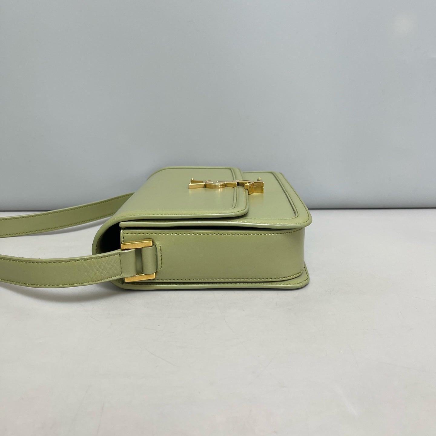 Saint Laurent - Solferino - Leather - Green - (medium)