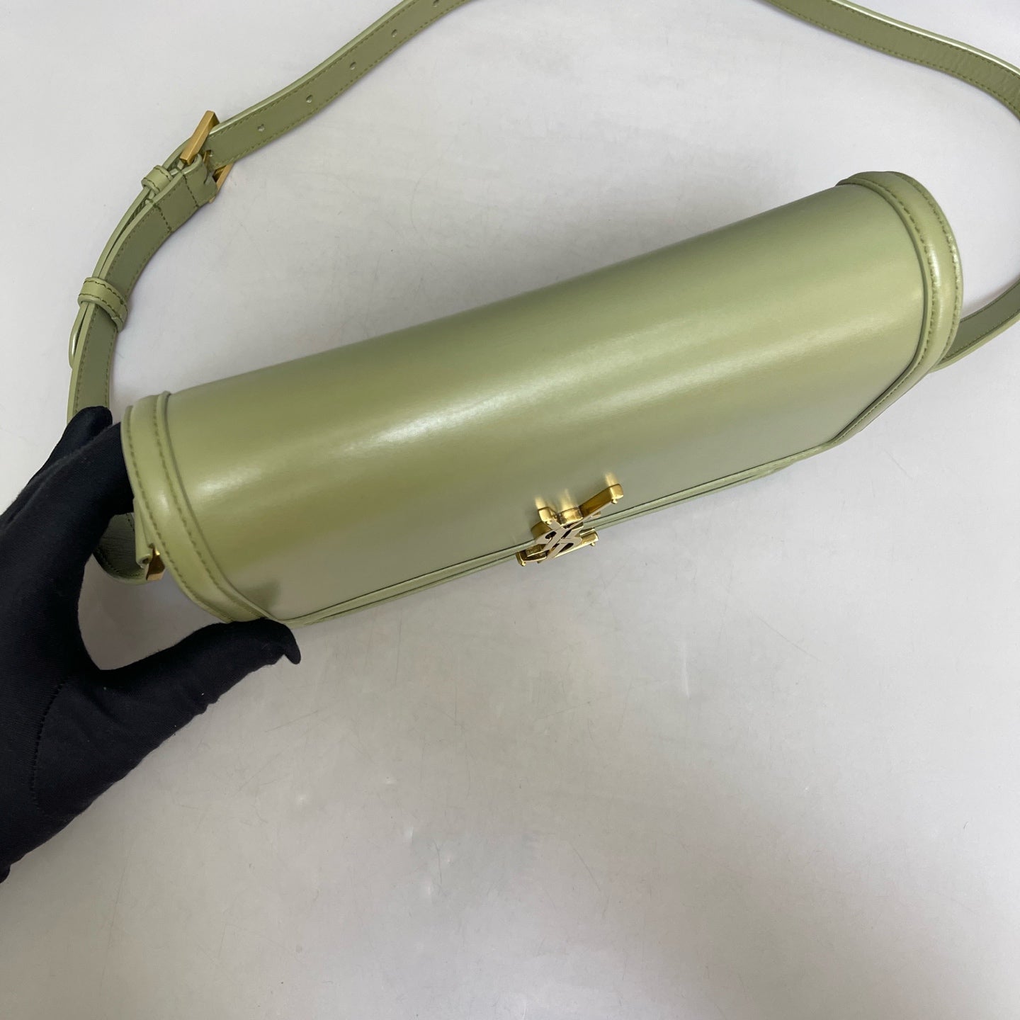 Saint Laurent - Solferino - Leather - Green - (medium)