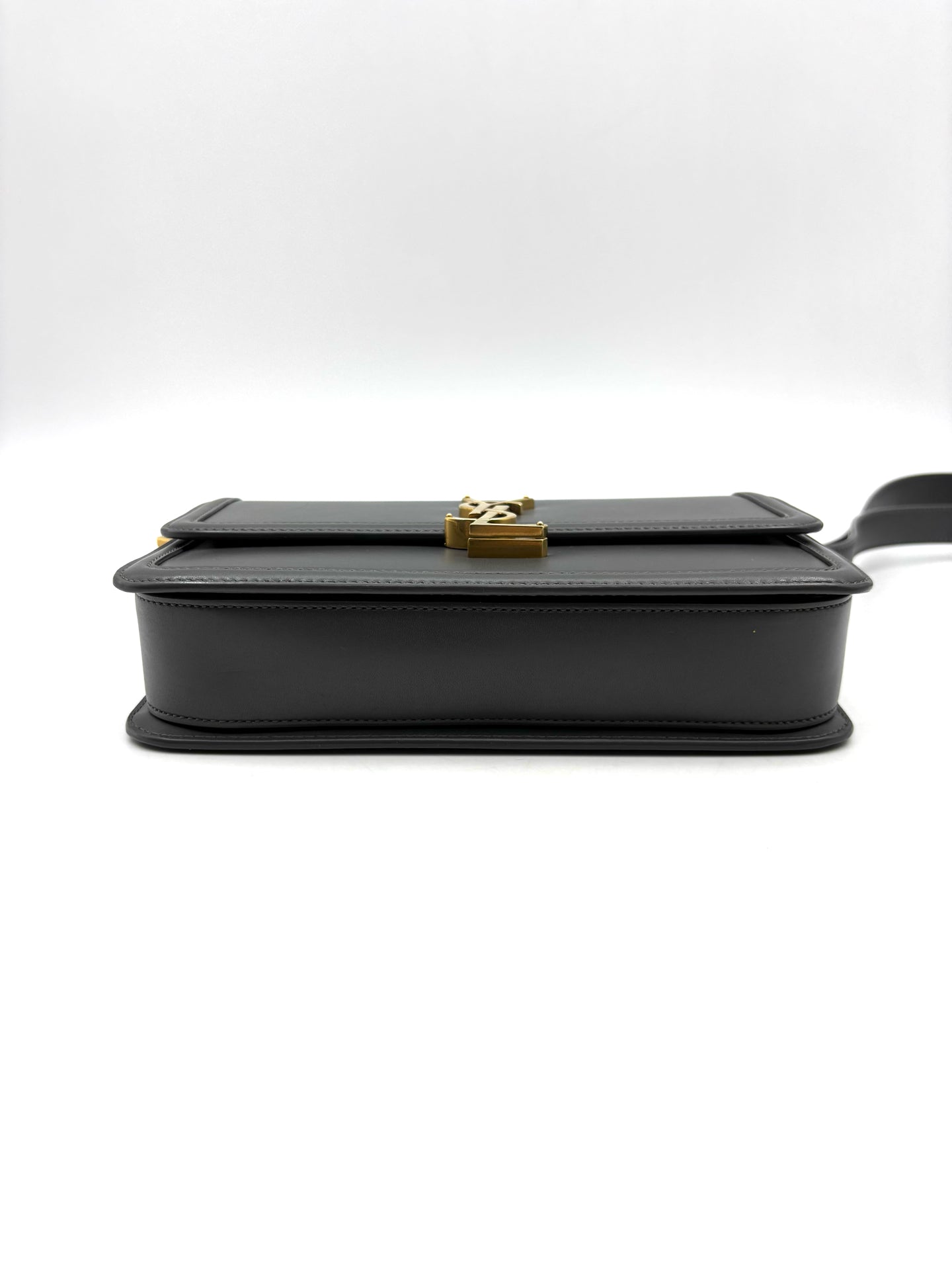 Saint Laurent - Solferino - Leather - Grey - (medium)