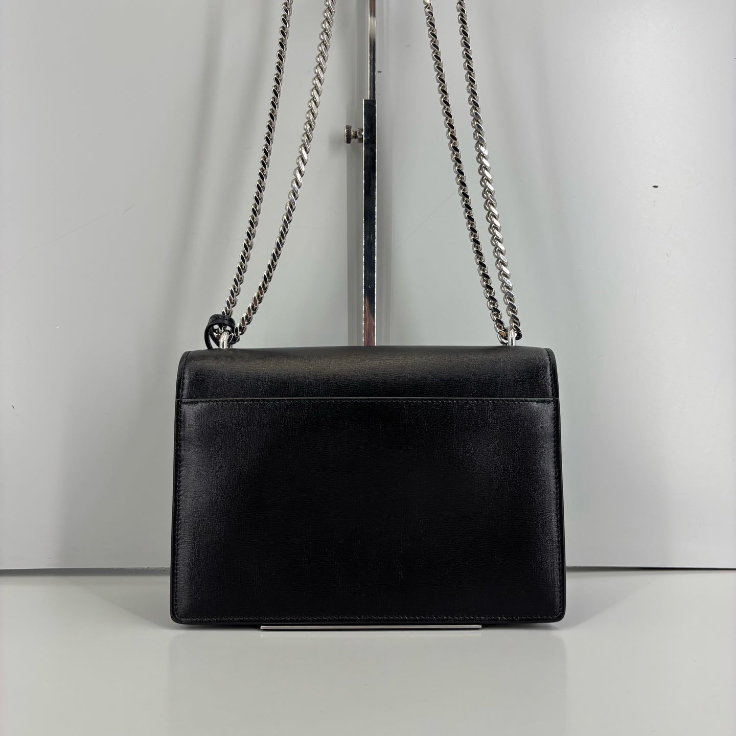 Saint Laurent - Sunset Chain Bag - Leather - Black - (medium)