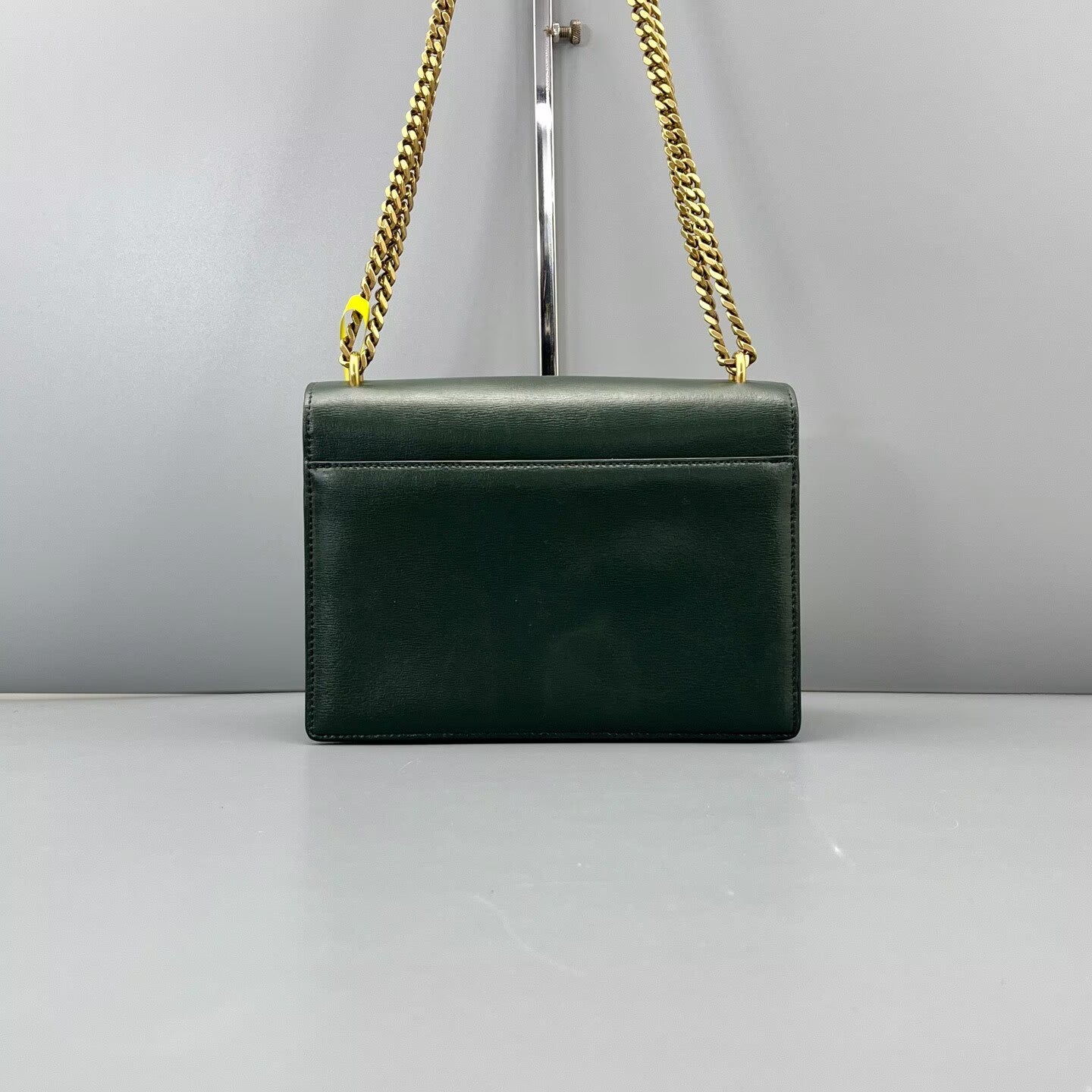 Saint Laurent - Sunset - Grain leather - Dark Green with Gold-Tone Hardware - (medium)