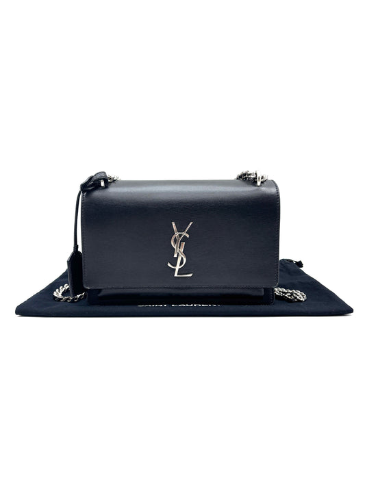 Saint Laurent - Sunset - Leather - Black - (medium)