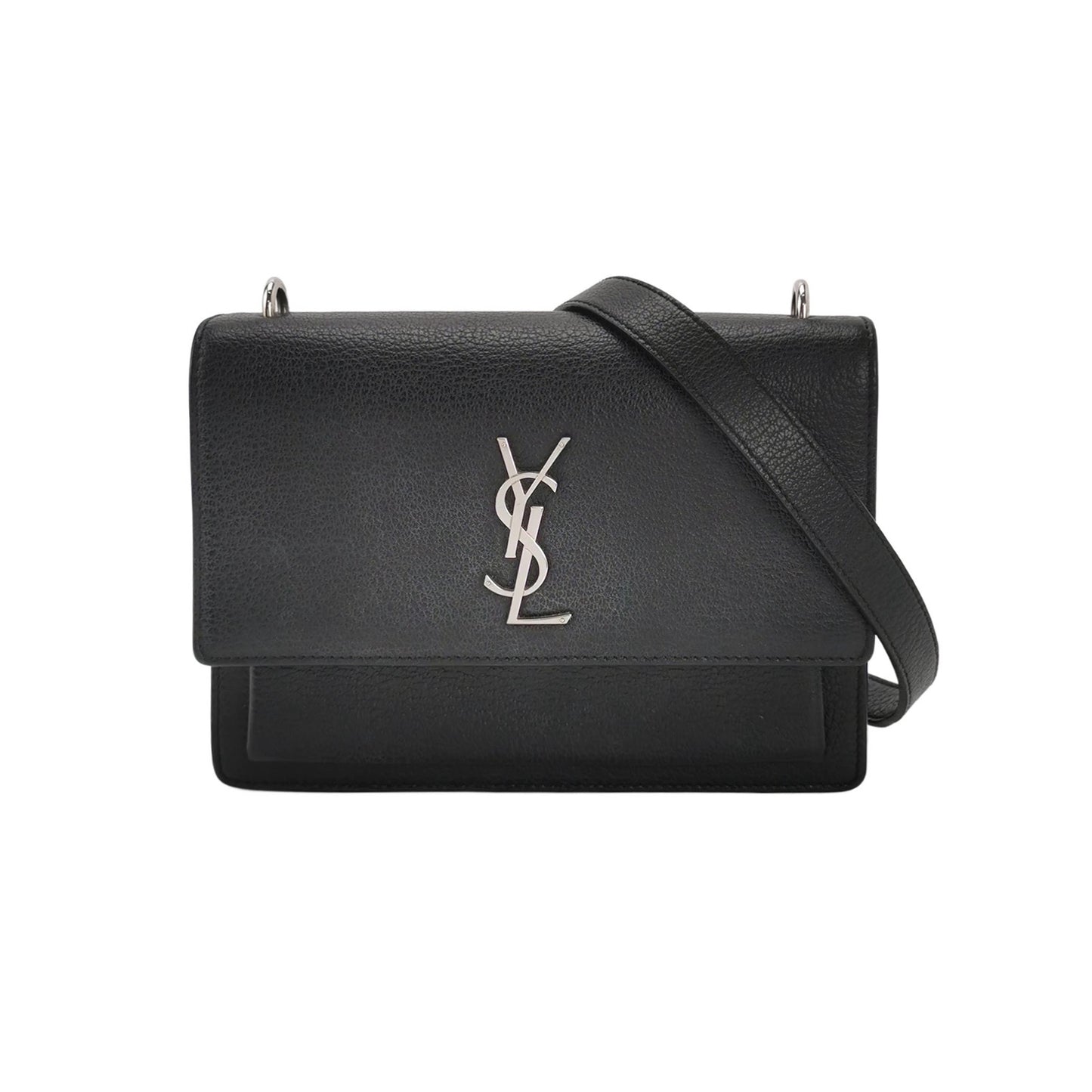 Saint Laurent - Sunset - Leather - Black - (medium)