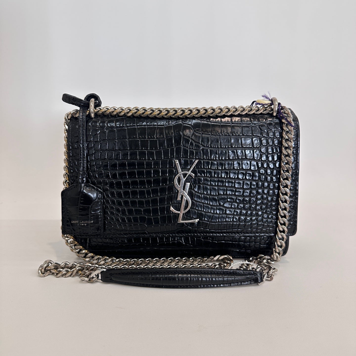 Saint Laurent - Sunset - Leather - Black - (medium)
