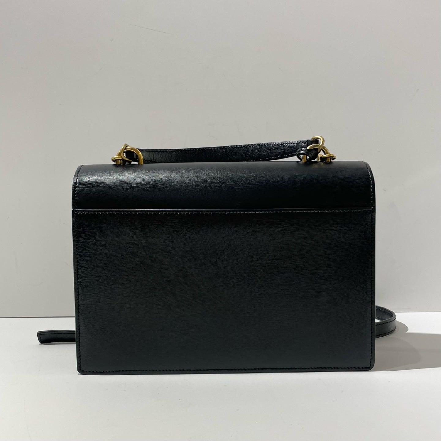 Saint Laurent - Sunset - Leather - Black - (medium)