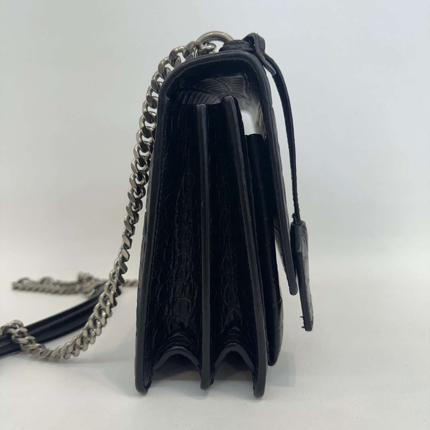 Saint Laurent - Sunset - Leather - Black - (medium)