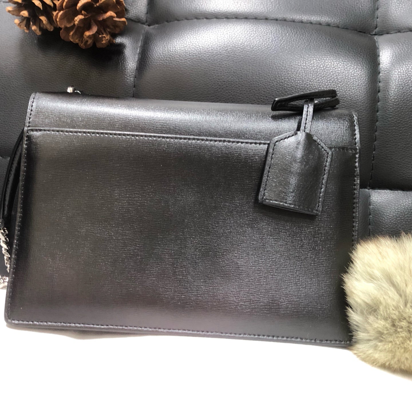 Saint Laurent - Sunset - Leather - Black - (medium)