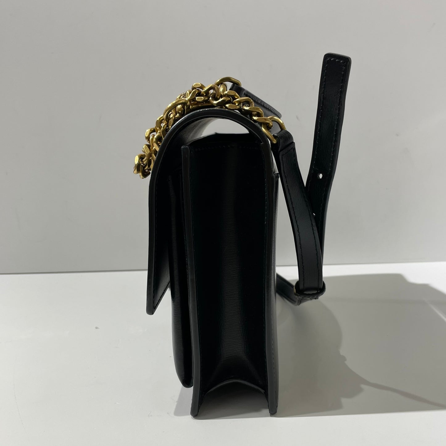 Saint Laurent - Sunset - Leather - Black - (medium)