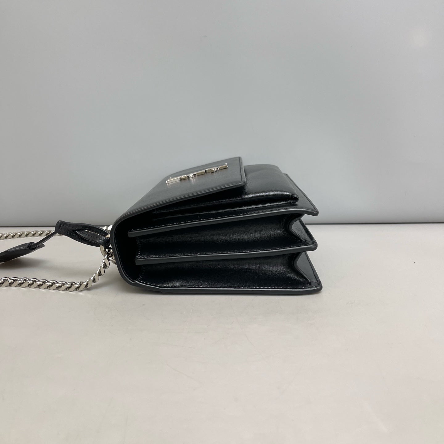 Saint Laurent - Sunset - Leather - Black - (medium)