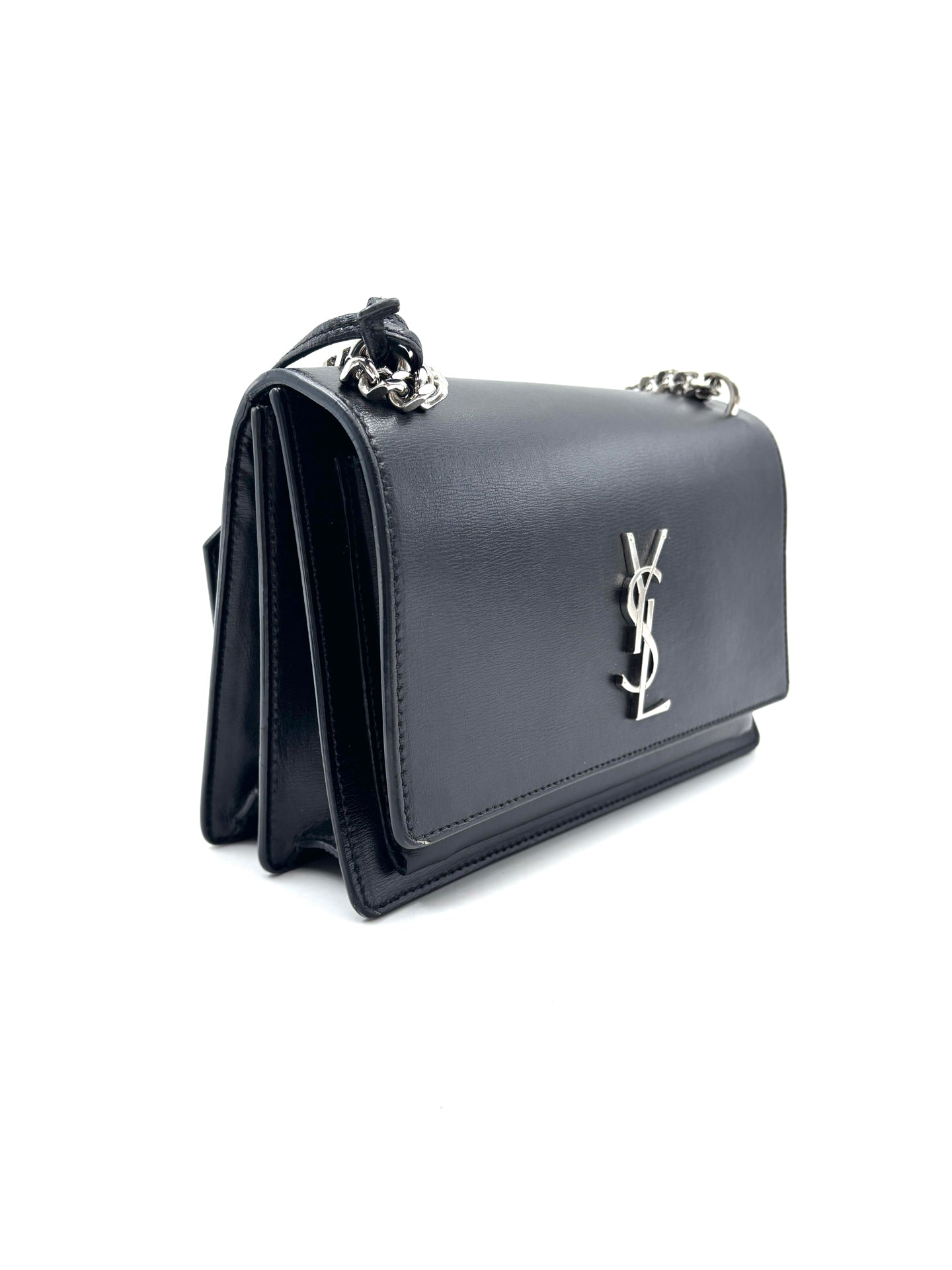 Saint Laurent - Sunset - Leather - Black - (medium)