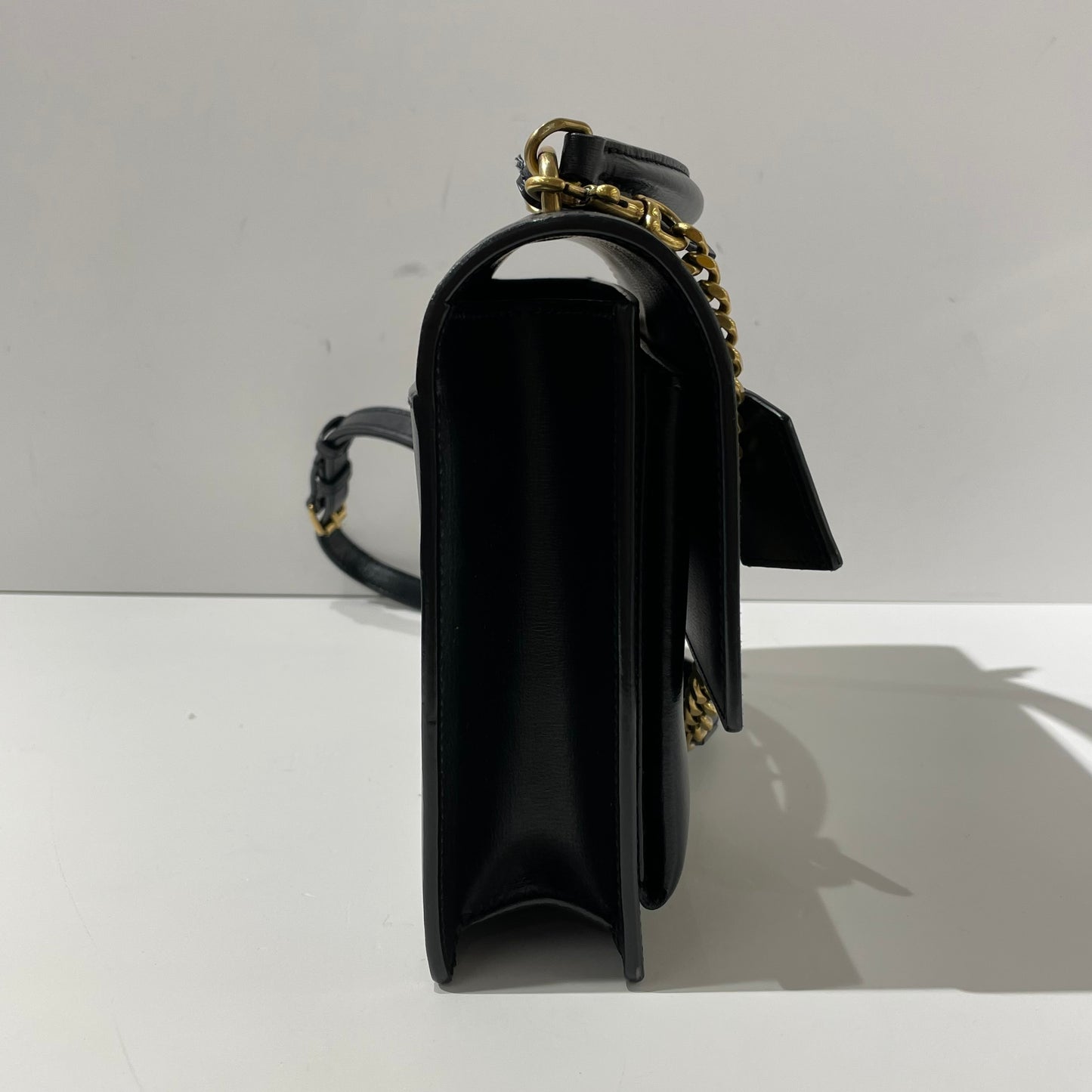 Saint Laurent - Sunset - Leather - Black - (medium)