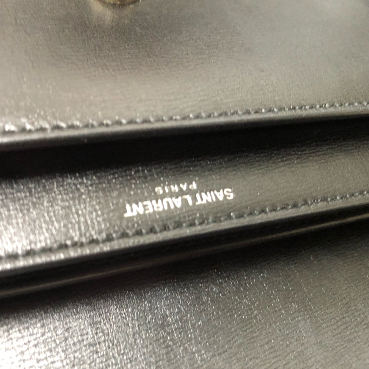 Saint Laurent - Sunset - Leather - Black - (medium)