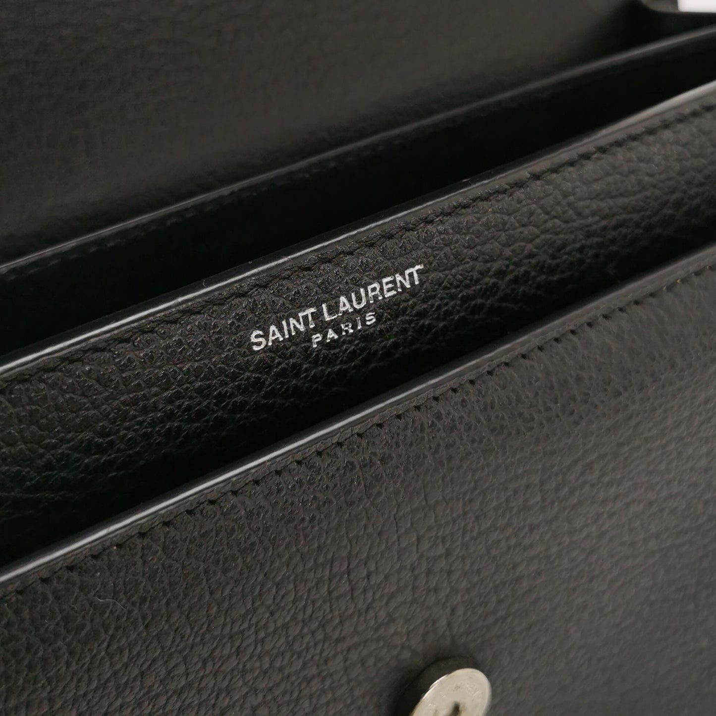Saint Laurent - Sunset - Leather - Black - (medium)