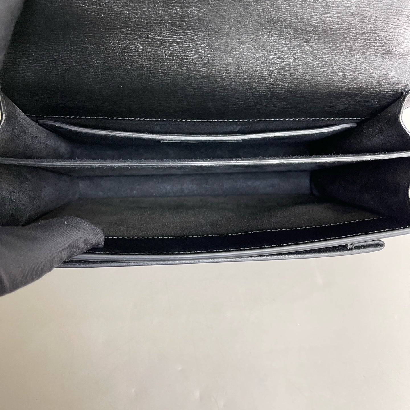 Saint Laurent - Sunset - Leather - Black - (medium)