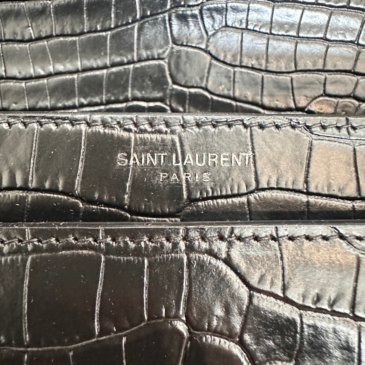 Saint Laurent - Sunset - Leather - Black - (medium)