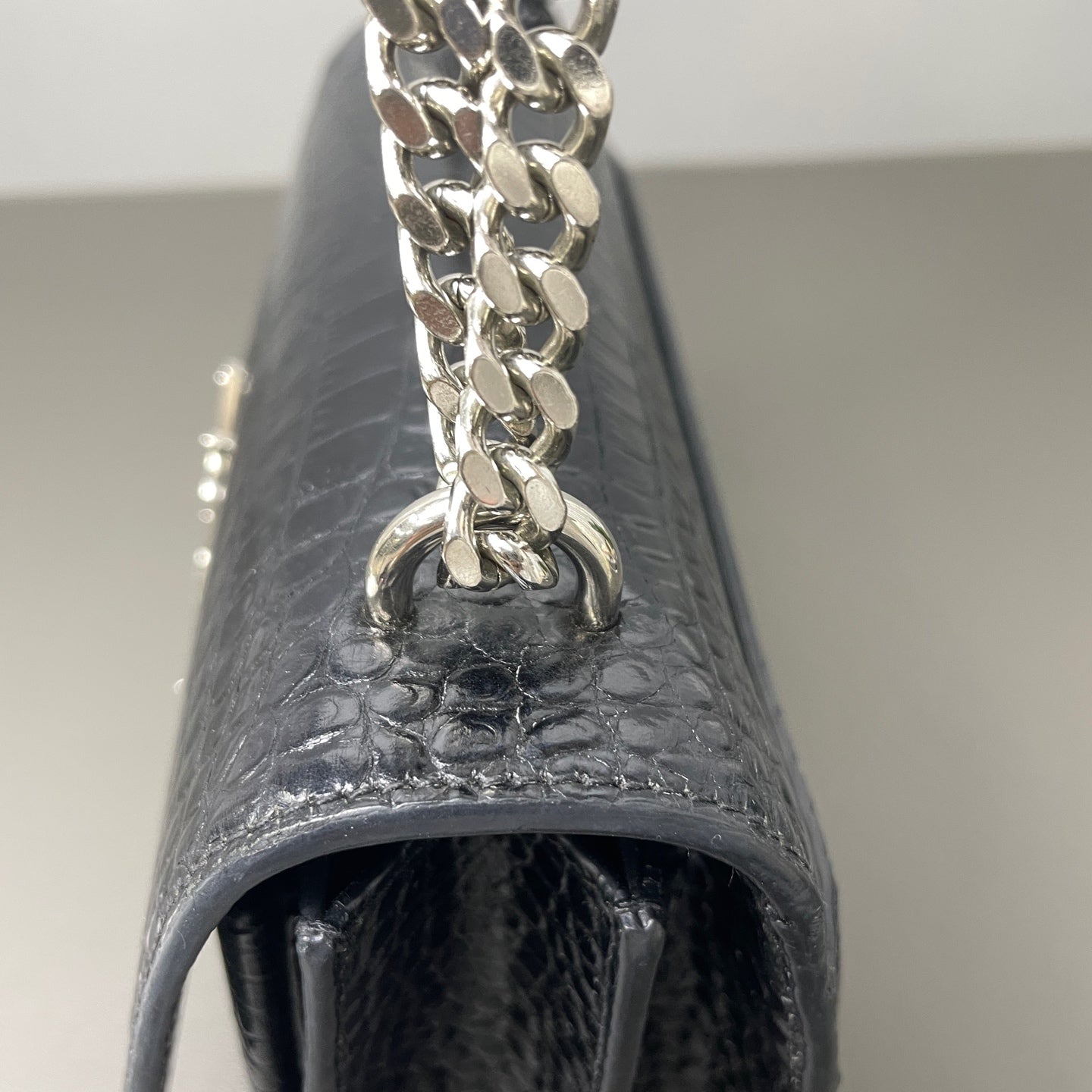 Saint Laurent - Sunset - Leather - Black - (mini)