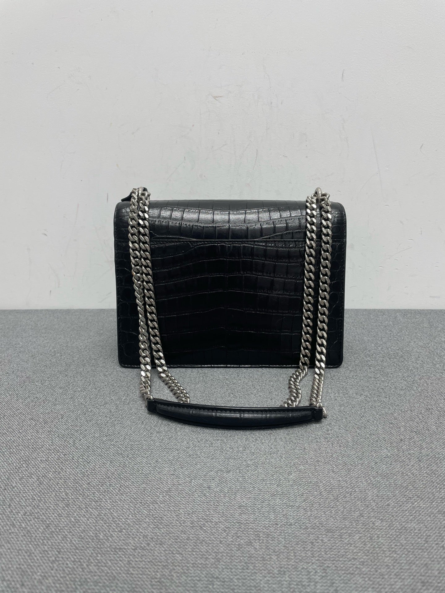 Saint Laurent - Sunset - Leather - Black - (small)