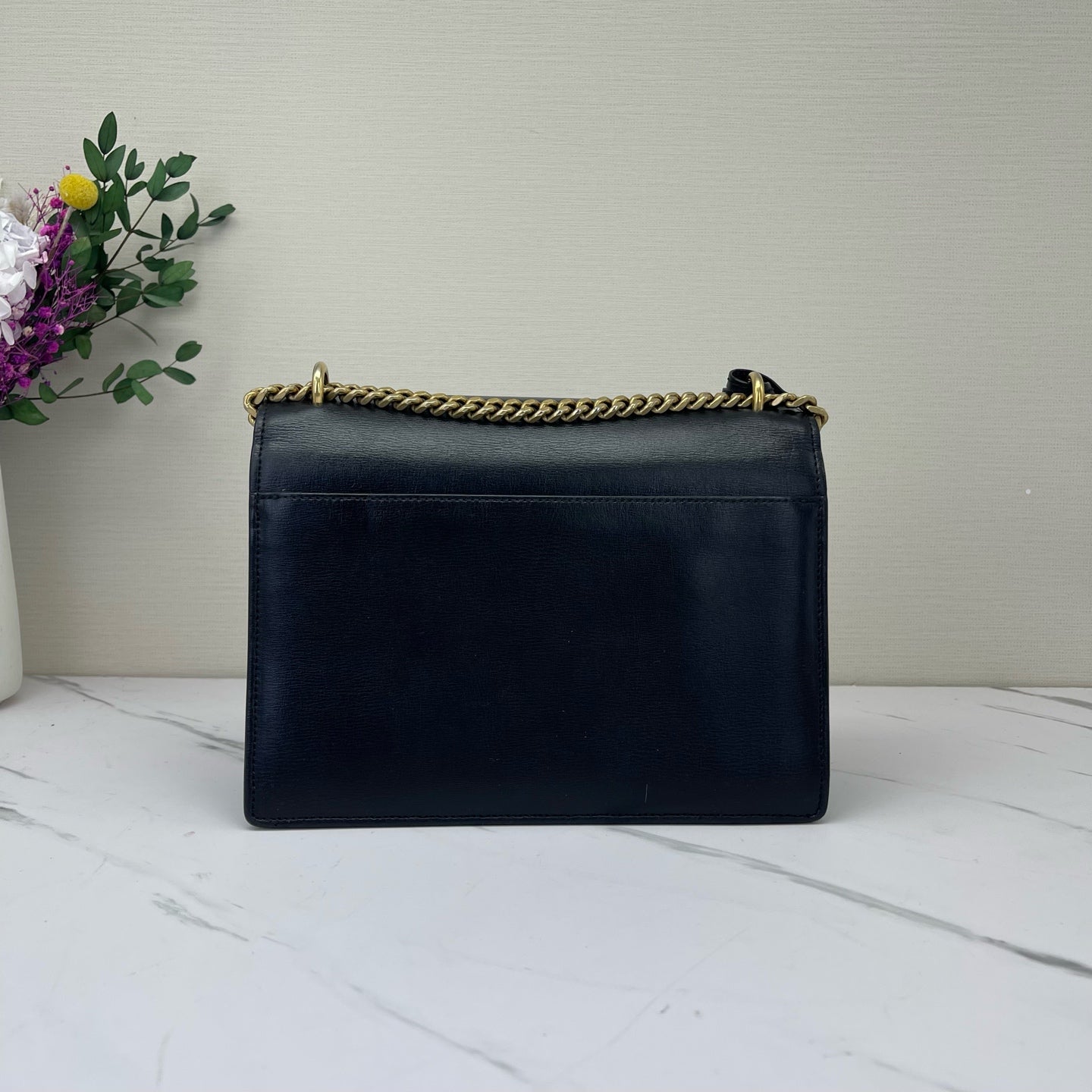 Saint Laurent - Sunset - Leather - Black - (small)
