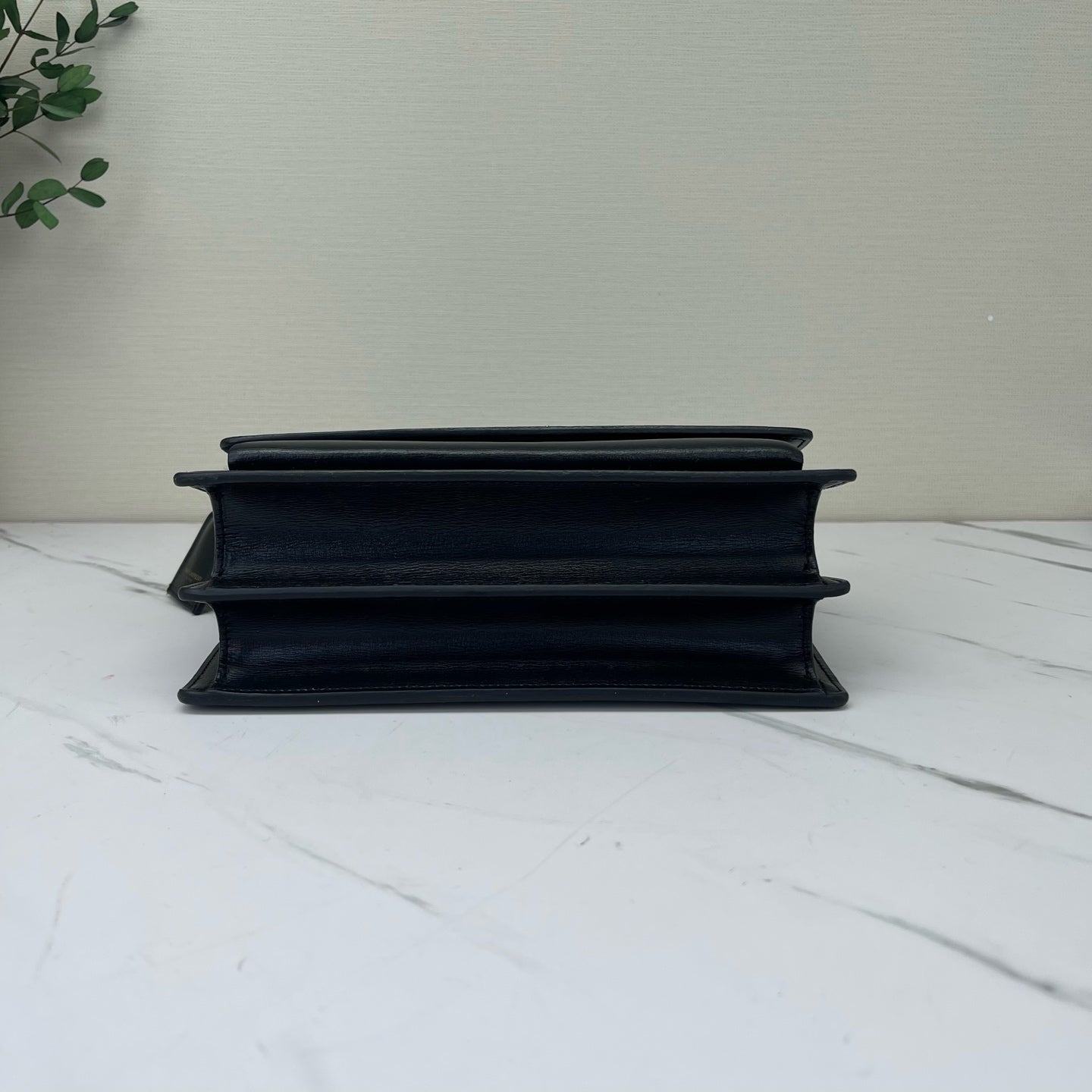 Saint Laurent - Sunset - Leather - Black - (small)