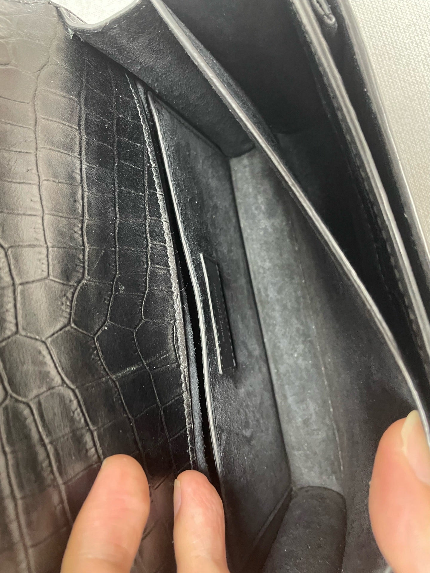 Saint Laurent - Sunset - Leather - Black - (small)